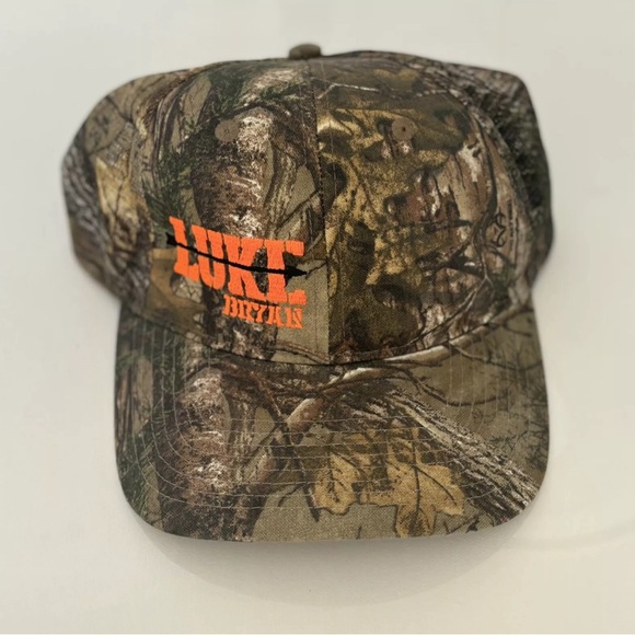 Other - LUKE BRYAN Camo Mesh Back Adjustable Strap hat / cap Concert Tour Merch